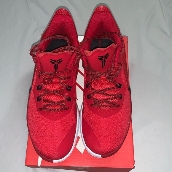 Nike Mamba Fury Team Gym Red USED men’s size 7.5 - Picture 8 of 9